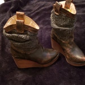 Bed stu slouchy sweater boots